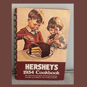 Hershey's 1934 Cookbook - vintage